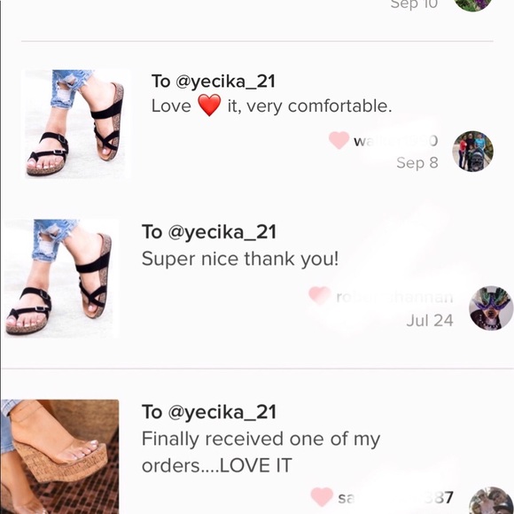 Black Slip on Slides - Picture 6 of 6